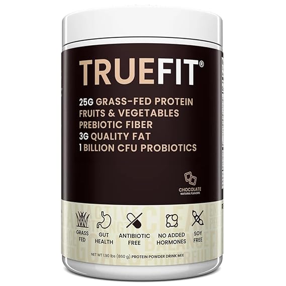 RSP Nutrition Chocolate Truefit Protein Powder, 1.9 LB