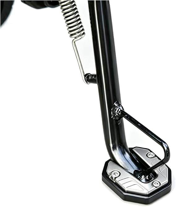 Motorcycle Kickstand Plate for Honda CB125F/CB150F 2015-2024 Aluminum Alloy Foot Plate Pad Cooter Anti-Skid Enlarged Base Support Plate Side Stand Extension Pad