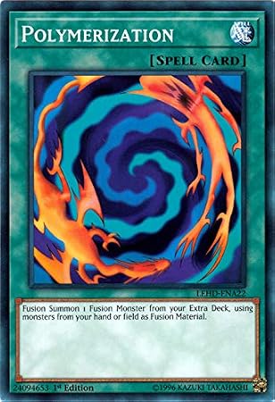 Yu-Gi-Oh! - Polymerization - LEHD-ENA22 - Common - 1st Edition - Legendary Hero Decks - Destiny Hero Deck