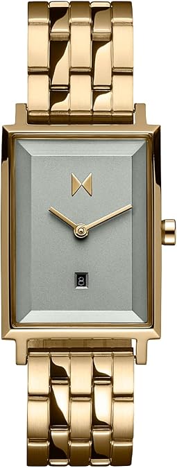 MVMT Signature Square Watches for Women - Premium Minimalist Womens Watch - Analog, Stainless Steel, 5 ATM/50 Meters Water Resistance - Interchangeable Band - 24mm