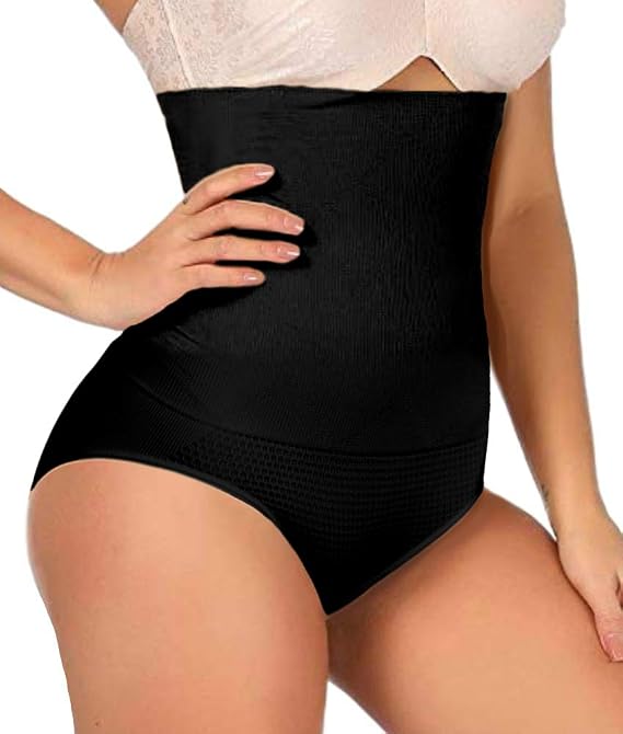 ShaperQueen102C Underwear Shaper- Womens Best High-Waisted Brief Waist-Cincher Girdle Body Shaper Tummy Control Shapewear