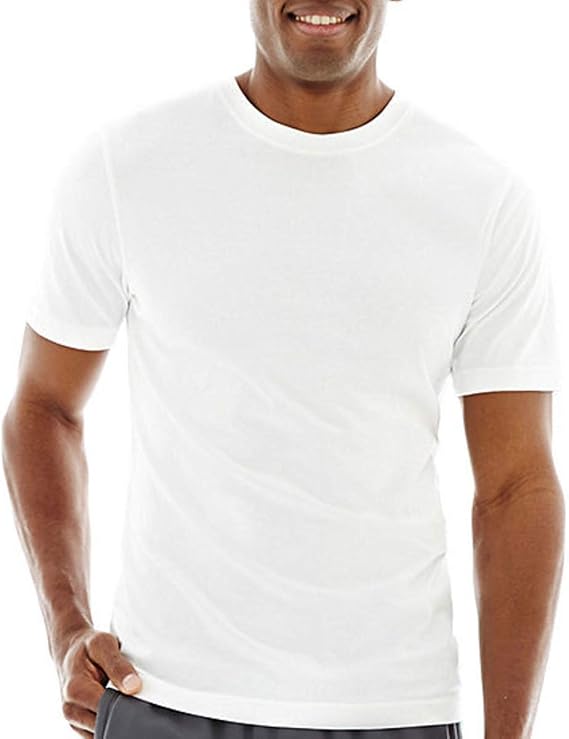 Xersion Xtreme Cotton Tee (White, Large)