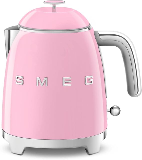 Electric Kettle with a Capacity of 0.8l and a Power of 1400 W from Smeg KLF05PKEU - Pastel Pink