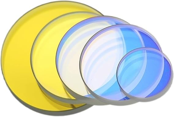 CO2 Laser Cutter Focus Focal Lens Laser Protective Windows Lenses & Nozzles All Types Laser Head Parts for Fiber Cutting Raytools Precitec WSX Bodor 37x7 (Color : 18x2)