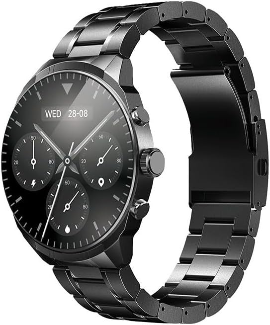 Ttec Tempus Pro S 45mm AMOLED Ekranlı Yuvarlak Metal Kasa 2SW08 (Siyah)