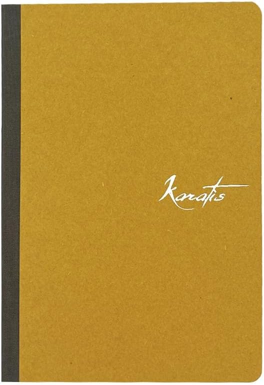 Karatis TR 13x19 96 Yaprak Soft Defter - Amber - Dolma Kalemle Uyumlu