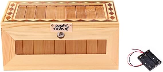 B1 Don'T Touch Useless Box with Attitude Leave Me Alone Surprises Machine-Gags & Practical Joke Decorative & Endless Fun Easy Install