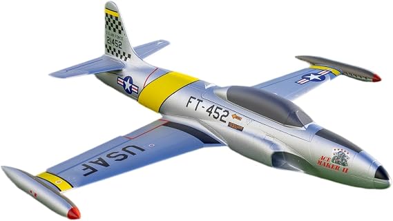 FAIR RC Arrows Rc Jet Plane Hobby RC Plane Remote Control Jet 50mm T-33 EDF Jet with Vector Flight Stabilization System PNP (No Battery, no Charger, no Radio)