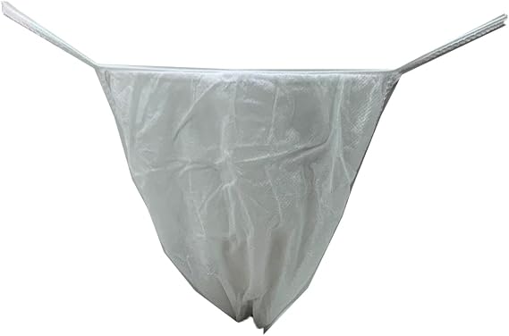 20PCS Disposable Thong Panties Non woven G-string Women's Thong Panties for Sauna Spa