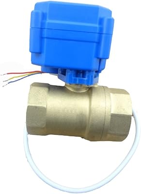 1 Unit of Motorized Ball Valve G34BSP DN20 Reduce Port  12VDC  2 WayElectrical ValveBall Valve with acuator  CR02