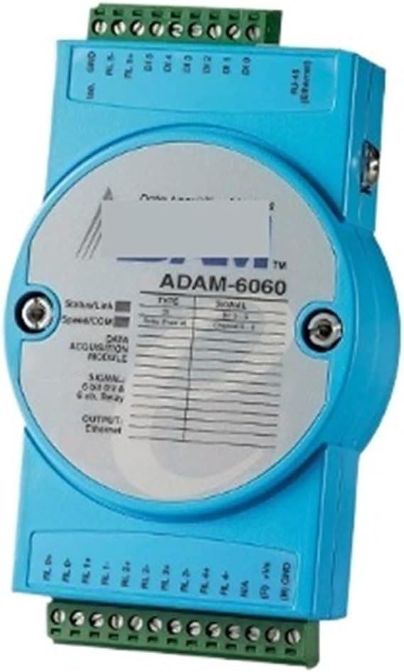 ADAM-6060 Ethernet Module 6-channel input/6-channel relay output module Acquisition Module
