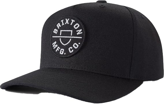 Brixton Men's Brixton Crest Mp Snapback Hat