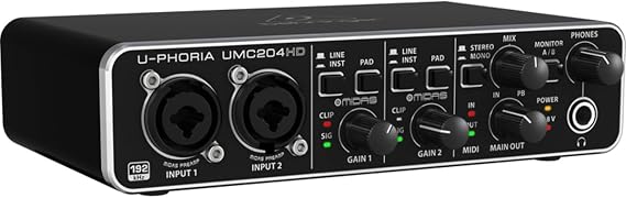 Behringer u-phoria umc204hd
