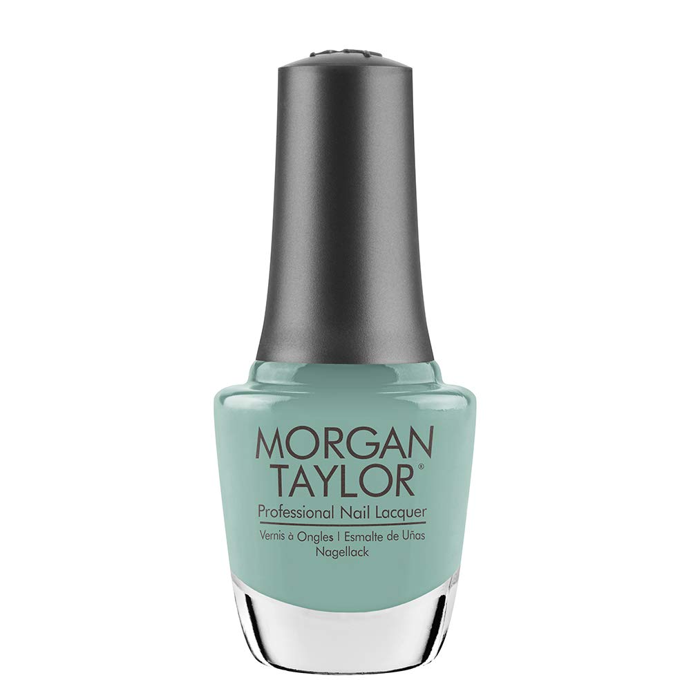 Morgan Taylor Professional Nail Lacquer Greens, Green Nail Polish, Long Lasting Nail Polish, 0.5 oz