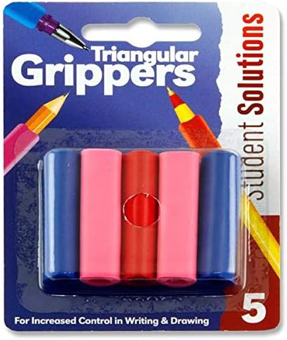 Premier Stationery Student Solutions Triangular Grippers (Pack of 5)