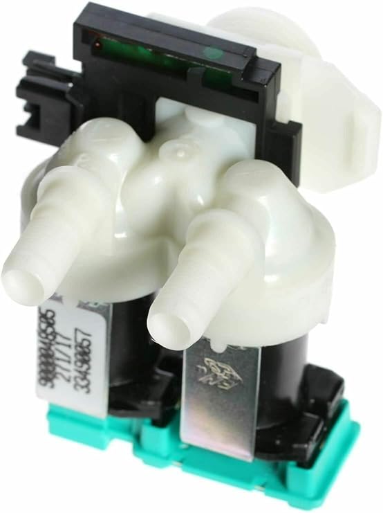 Solenoid Water Fill Inlet Valve Two Way to Fit Bosch WAS287B0GB/23 WAS287B0GB/45 Washing Machine 180° 606001
