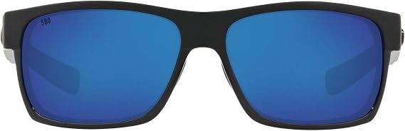 Costa Del Mar Mens Half Moon Rectangular Sunglasses