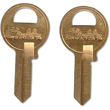 4431 Pair (2) Replacement Keys Cut to Code on M1 Blank for Master Lock Padlocks, Lockers & Utility Locks | KEYSALACARTE