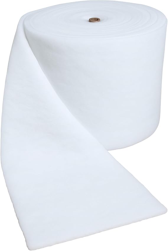 Fire-Retardant Polyester Wadding – 2 Meter | 135gsm/4oz | 29" Wide | Hypoallergenic, Washable Quilt Batting for Upholstery, Crafts, Sewing, Padding & Insulation.