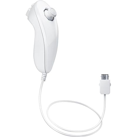Wii Nunchuk Controller - White [video game]