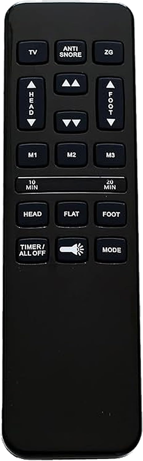 Adjustable Bed Richmat HJH55 Remote Hand Control Replacement | Non-Universal, For Classic Brands Adjustable Bed, Wireless, Electric Bed Parts
