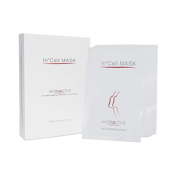 Koi Beauty Post Microneedling Soothing Mask - Cooling & Deep Hydration Sheet Mask for Face Redness Relief after Derma Roller Stamp or Microneedle Pen Treatment, Calming Skin Care - 5 Packs