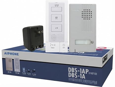 Aiphone DBS-1A Silver Door Phone Kit with Open Voice Answering Station