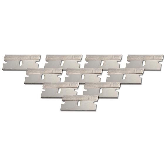Red Devil 3270 Single-Edge Razor Blades, Silver, 10 Pack
