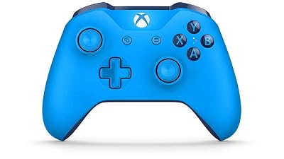 Microsoft XBOX One Wireless Video Gaming Controller, Blue Renewed