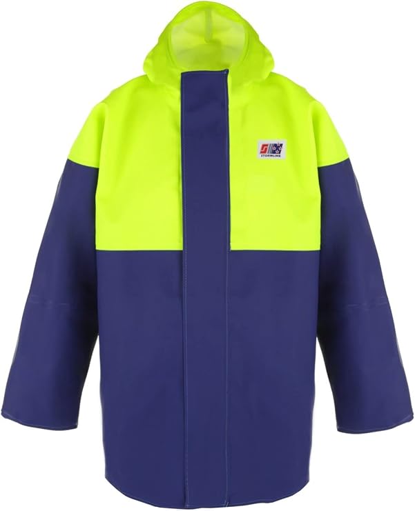 Stormline Crew 211 Heavy Duty PVC Commercial Fishing Jacket 650gsm