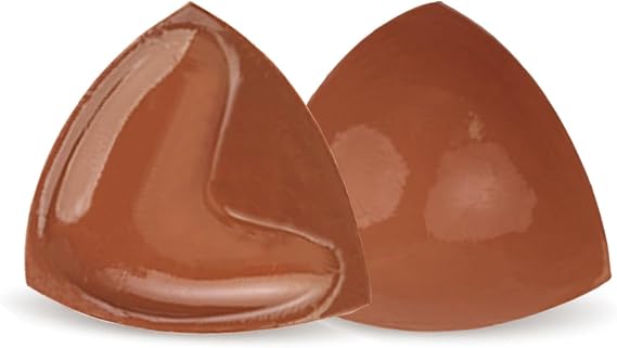Double-Sided Sticky Bra Ultra Lift Triangle Bra Inserts Sticky Push Up Breast Pads for Bikini Swimsuit Strapless Dresses