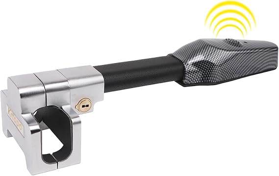 Steering Wheel Lock Universal Car Anti Theft Security Alarm Closure Retractable Anti-Theft Protection | Anti-theft closure, retractable protection T-lock