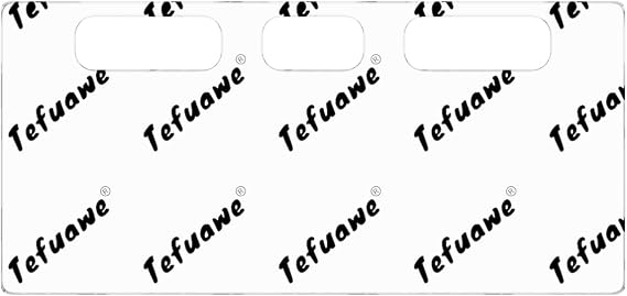 Tefuawe Cut-Out Inside Clear Cover Lens 2" X 4 1/4" Compatible for Hand Series Welding Lens, 15pcs/Pack