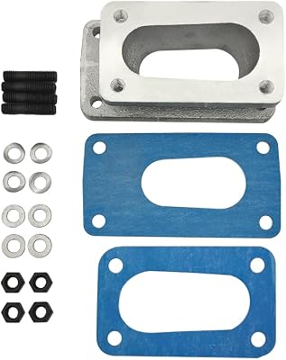 Carburetor Manifold Adapter Compatible with Toyota Corolla 1976-1983, Tercel 1982-1986 2TC 3TC 4AC 3236 DGEV DGV, Replace 99004250,99004.250
