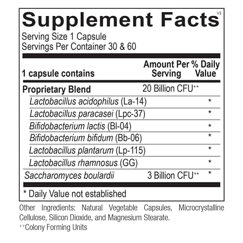 Ortho Biotic Capsules 30ct
