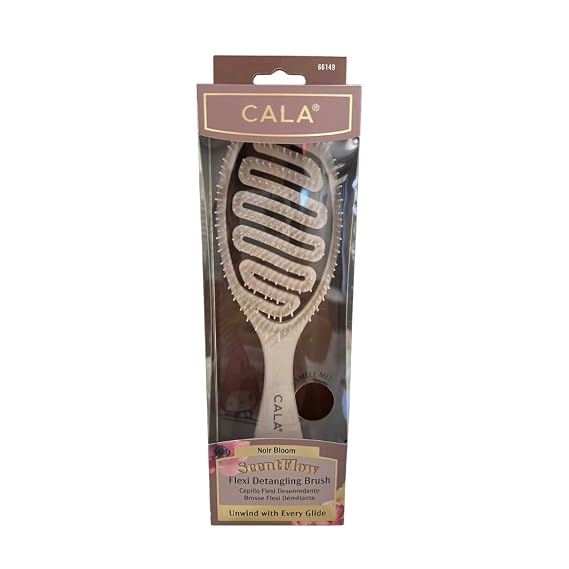 Cala Scentflow Flexi Detangling Brush, Noir Bloom
