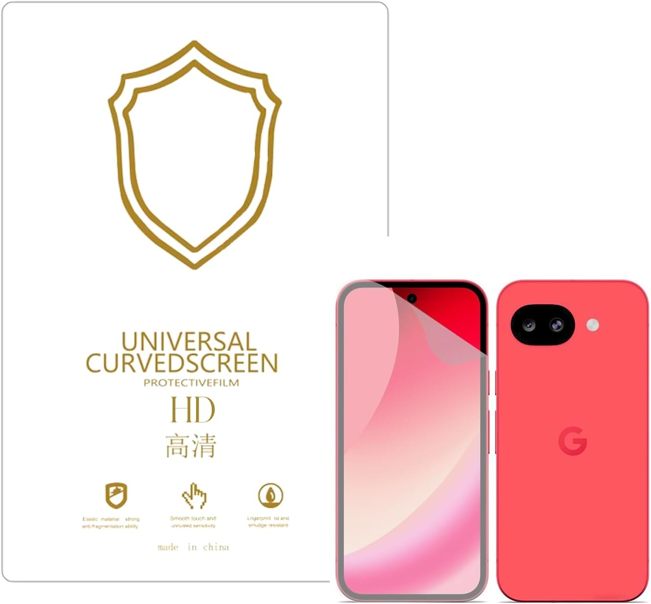 Microcase Google Pixel 10A ile Uyumlu Full Tpu Nano Ön Ekran Koruma Filmi - EKM101