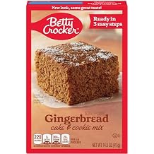 Betty Crocker, Gingerbread Cake & Cookie Mix, 14.5-Ounce Box (Pack of 4) by Betty Crocker