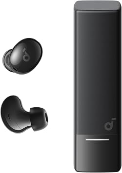 soundcore A30i by Anker, Noise Cancelling Earbuds, Lipstick-Shaped Stylish Design, Tiny, Lightweight Comfort, Smart Noise Cancelling, Clear Sound, 24H Playtime, IP54, Wireless Earbuds, Bluetooth 5.4