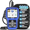 NEXAS Heavy Duty Truck Scanner NL102 Full System Diesel Truck Scan Tool for Cummins, Isuzu, Freightliner, Caterpillar, Detroit, Peterbilt, 2-in-1 Code Reader Read & Clear Fault Codes for Truck & Car