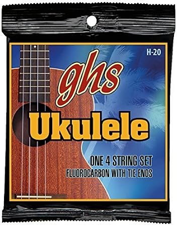 [GHS] Ukulele Strings Set of 20 (Clear huroroka-bon Strings Standard)