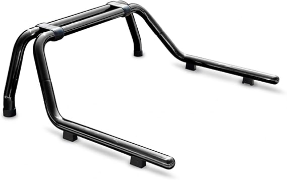 OMAC Sport Bar Truck Bed Chase Roll Bar for VW Amarok 2010-2020 Crew Cab Black 1 Pc
