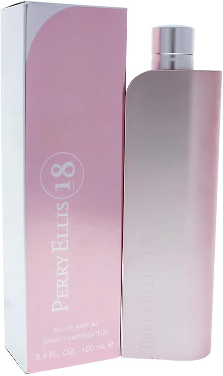 Perry Ellis 18 By Perry Ellis For Women, Eau De Parfum Spray, 3.4-Ounce Bottle