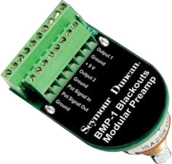 Seymour Duncan Blackouts Modular Preamp Standard Shaft