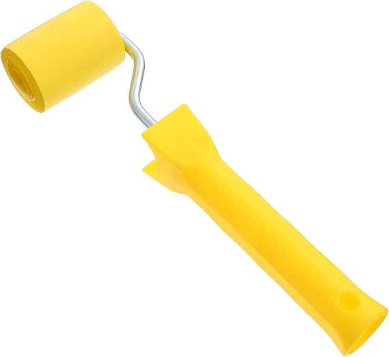 Scicalife Rubber Seam Roller Soft Seam Roller Tool 2- inch Safely Install Wallpaper Vinyl Wrap Window Film Flat Pressure Seam Roller Lightweight Seam Tool for Home Wall Uses
