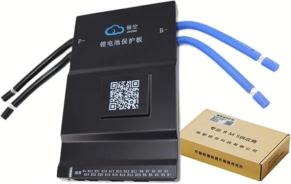 JK Smart BMS JK Smart BMS B2A24S20P, 2A Balance Current BMS 200A BT 36V 48V 60V Li-Ion LTO Battery Lifepo4 Battery Storage BT JK BMS BMS Battery Equalizer