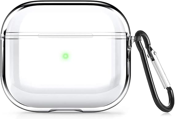 Case for Microsonic AirPods 3rd Generation Transparent Clear Soft Transparent [Case Compatible with AirPods 3 - Transparent]