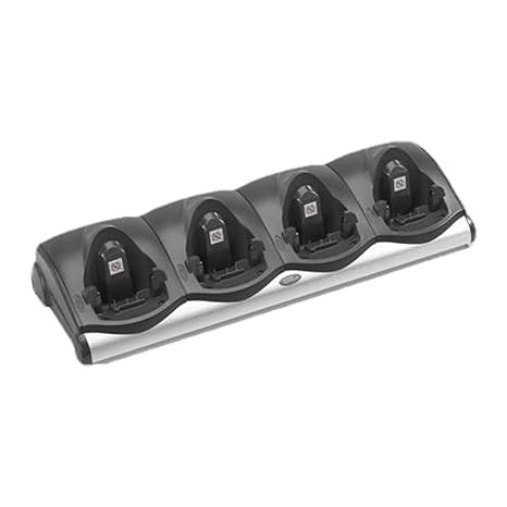 Zebra Technologies CRD9101-4001CR 4- Slot Charge Cradle for MC9000 and MC9190 Barcode Scanners