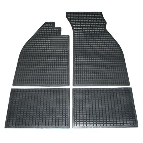 Floor Mat Set, for Beetle 58-67, 4 Piece, Compatible with Dune Buggy