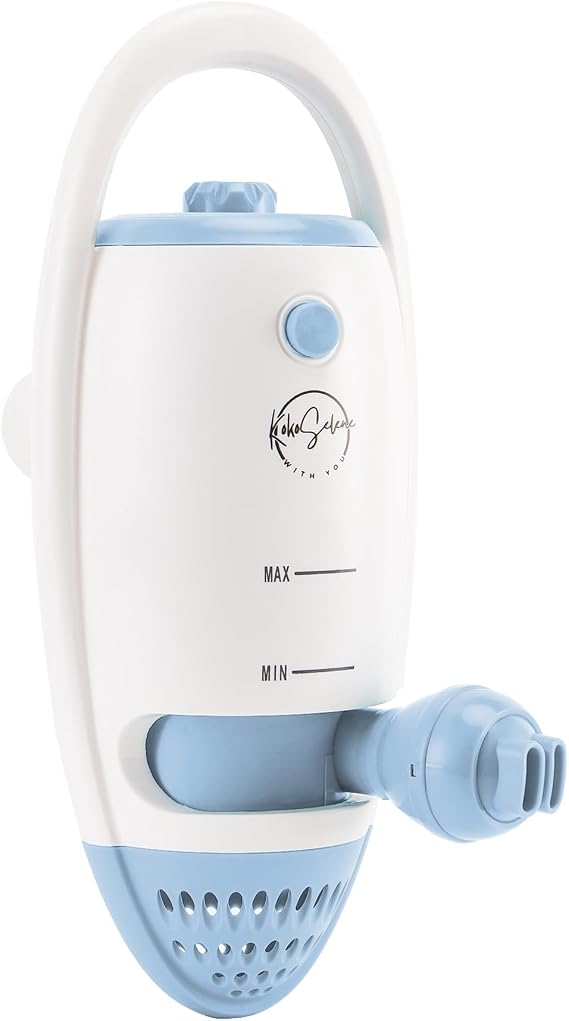 KokoSelene Bath Jets for Tub, Portable Bathtub Jets for Home Spa, Creates Soothing Bubbles and Massage for Relaxing Daily Use Blue